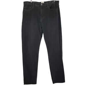 FLINT AND TINDER Tapered Fit Fine Corduroy Pants Green Men's Size 36x32 in VGUC